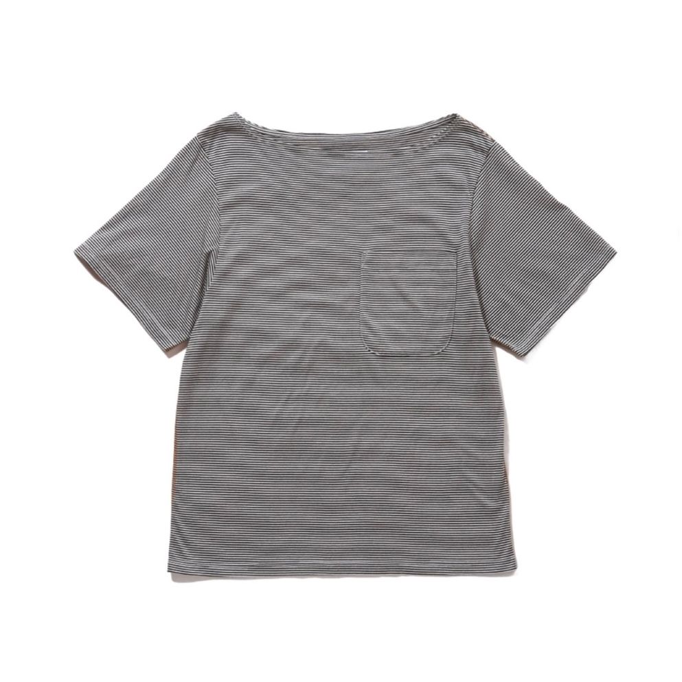 【残り一点】Boat Neck Stripe Tee