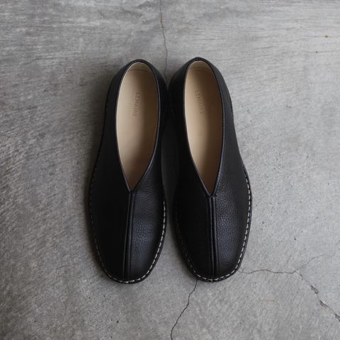 【再販売通知受付可能】Piped Crepe Slippers