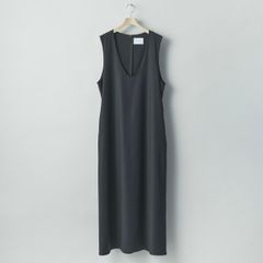【残り一点】Wool Silk Sleeveless Onepiece Dress