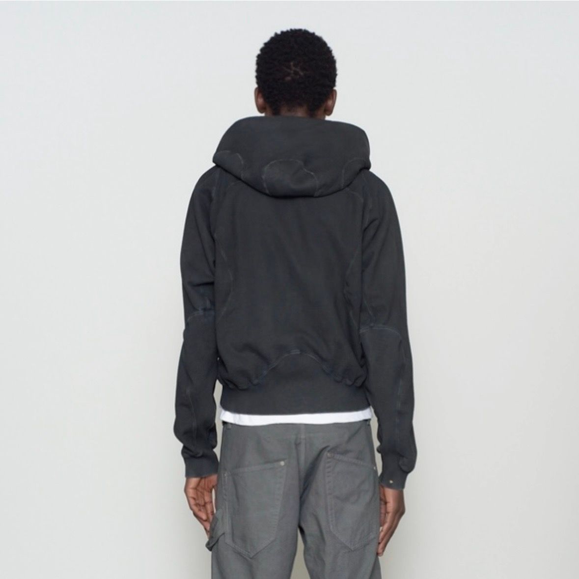 【残りわずか】Paneled Zip Up Hoodie