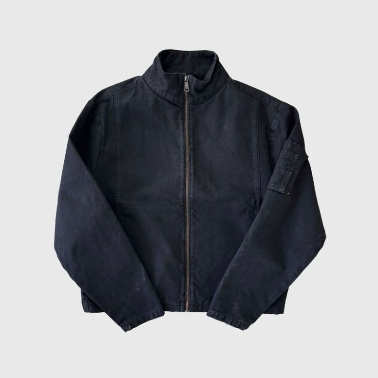 【残り一点】High Collar Canvas Jacket