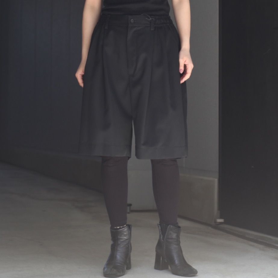 【残りわずか】Wide Easy Short Trousers