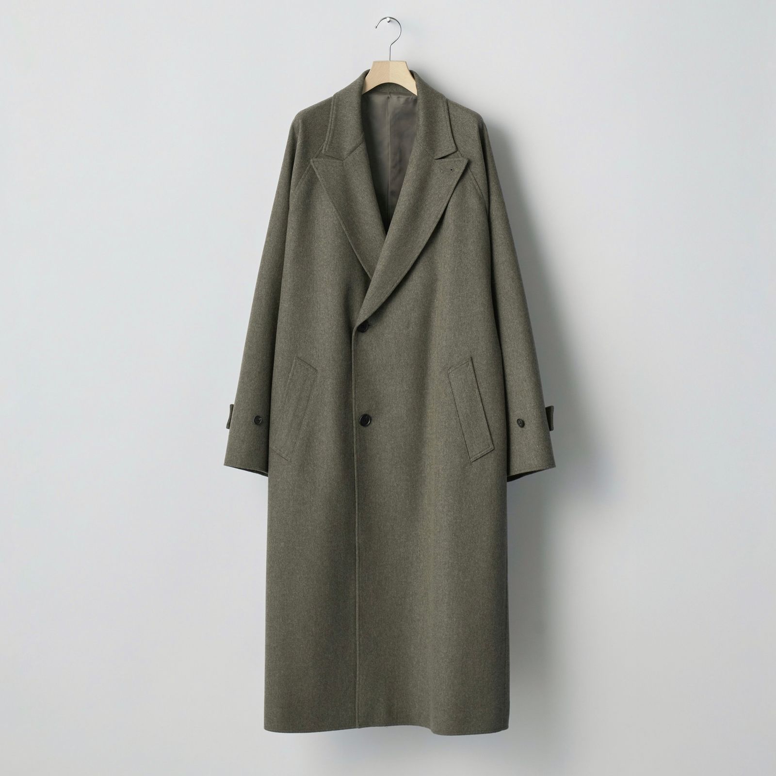 【残り一点】Oversized Peak Lapel Coat(WOOL)