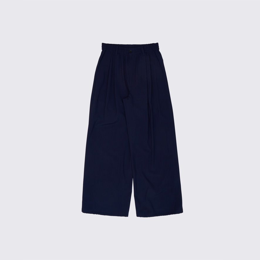 【残り一点】Wool Washer Tropical 2pleated Easy Trousers