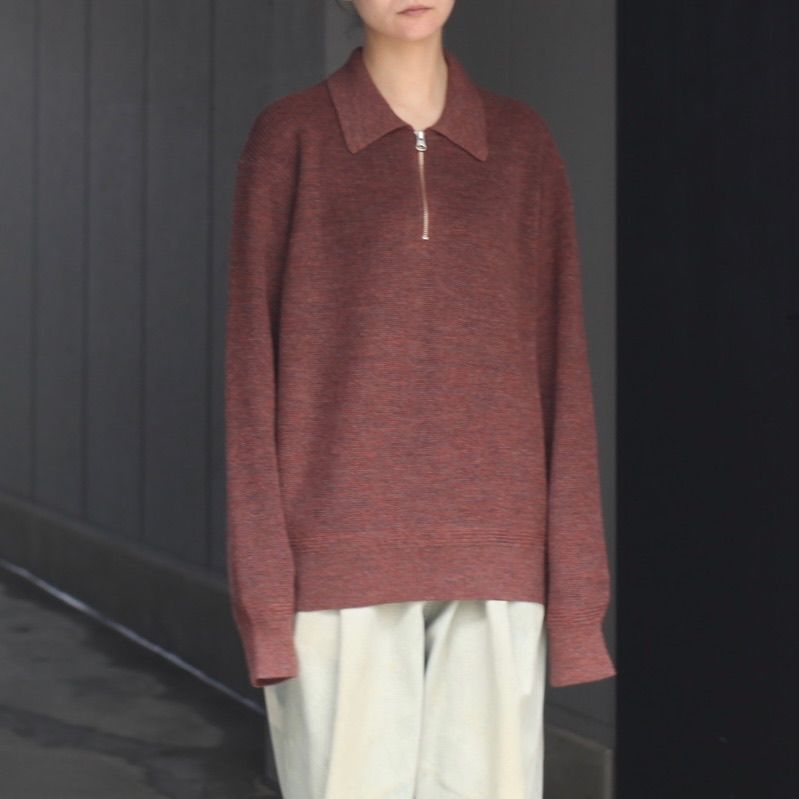【残り一点】Aze Half Zip-up P/O