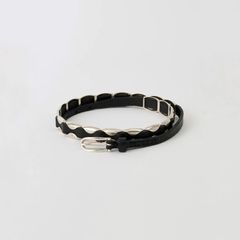 【残り一点】Billow Belt(OILY BLACK)