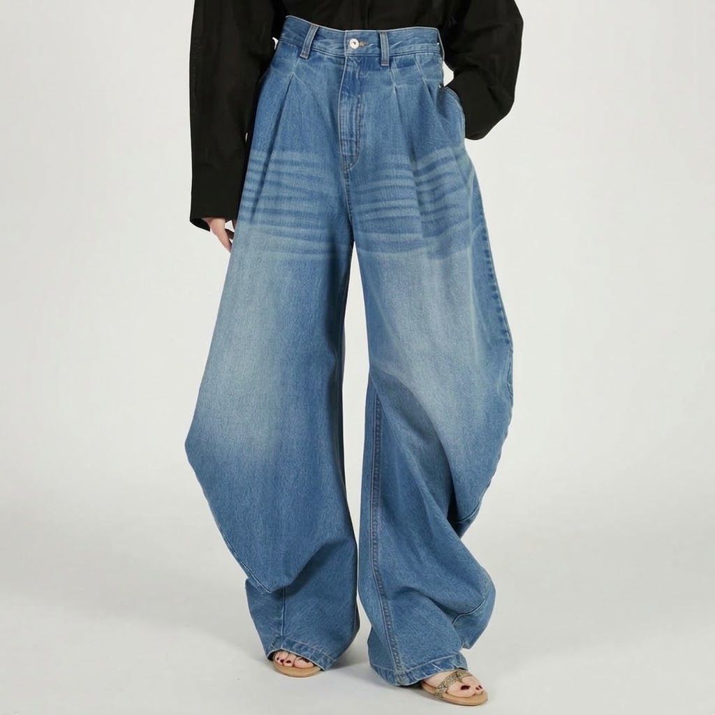 【残り一点】Drape Denim Pants
