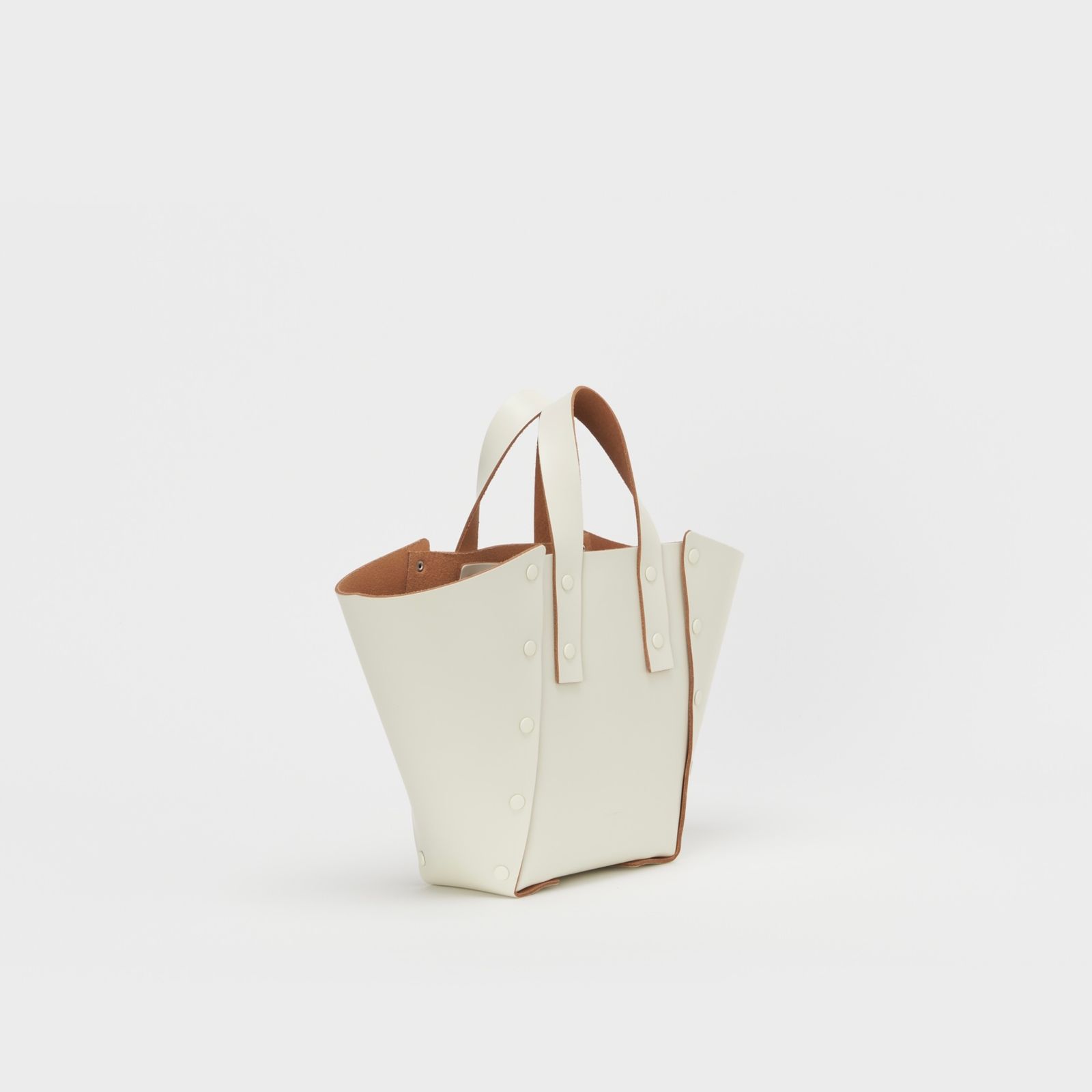 【次回入荷9月下旬予定】Assemble Hand Bag Wide_S(WHITE)