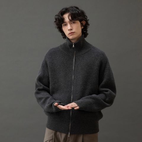 【残り一点】Driving Knit Blouson