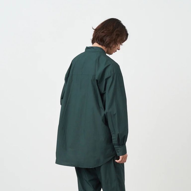 ATON - 【残り一点】Cotton Lawn Oversized Shirt | ACRMTSM ONLINE STORE