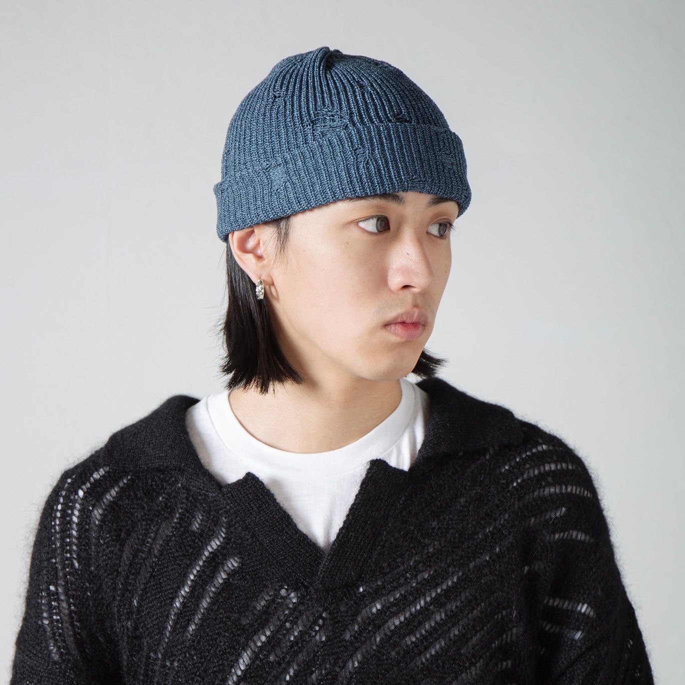 【残りわずか】Damage Summer Knit Beanie