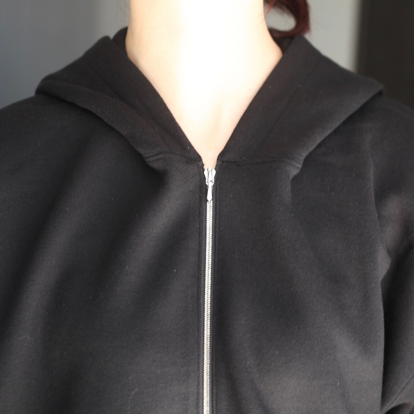 【再販売通知受付可能】Yak/Cotton Sweat Zip Hoody