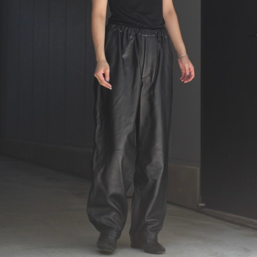 【残り一点】Sheep Leather Easy Trousers