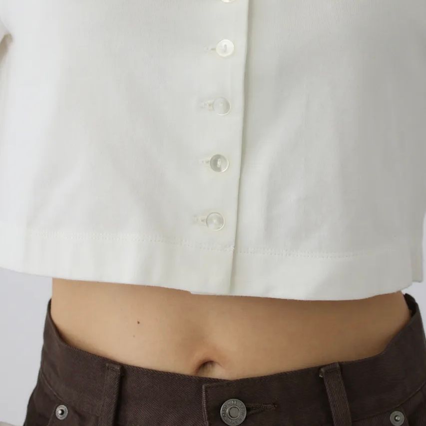 【残り一点】Neck Darts Cut Long T/SH