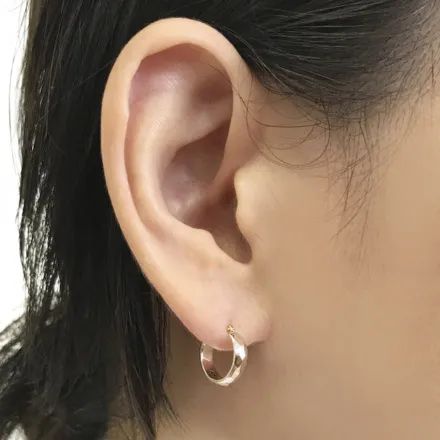 【お取り寄せ注文可能】Crack Round Pierce(SILVER)