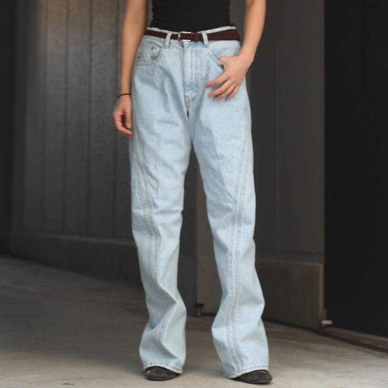 【残りわずか】3D Twisted Jeans - 1(S)