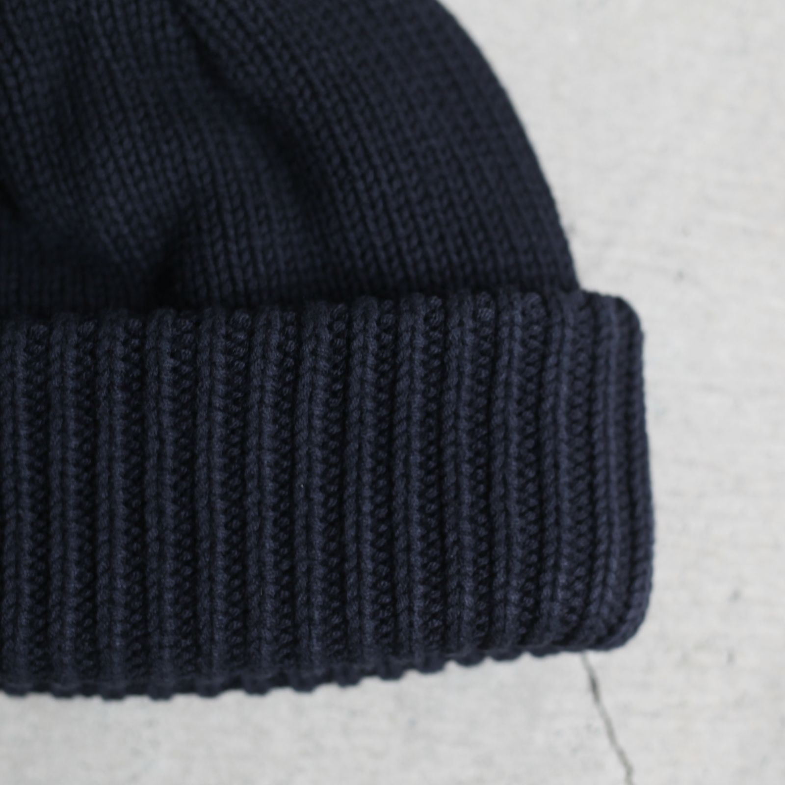【残りわずか】Knit Cap(BLACK)