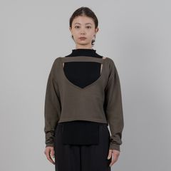 【残り一点】Combination Knitted Tops