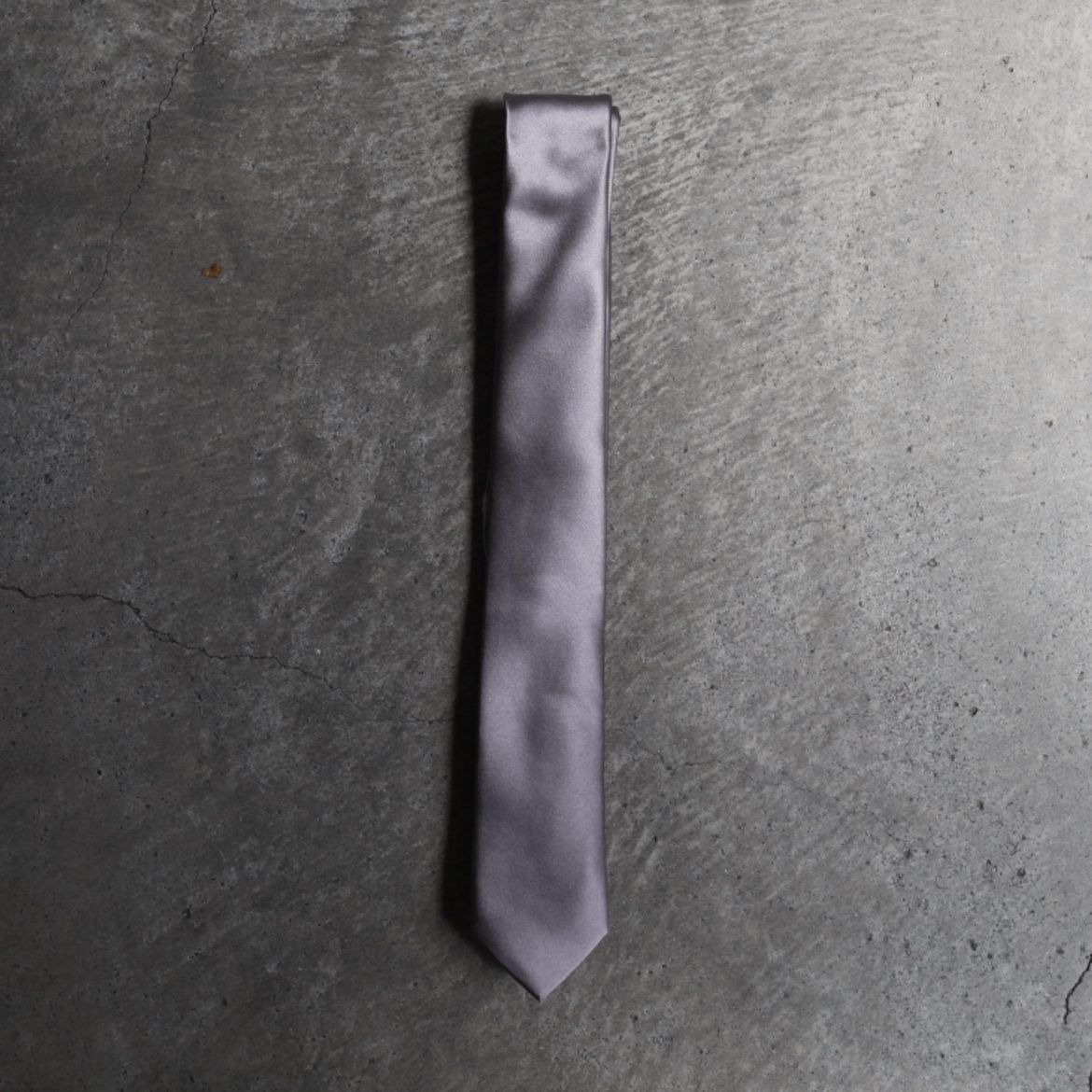 【残りわずか】55mm Narrow Tie(GREY)