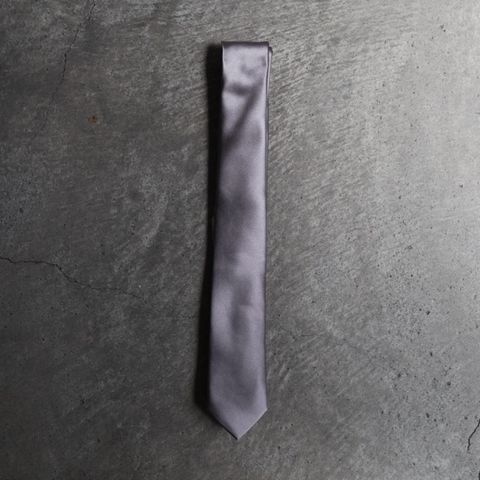 【残りわずか】Regular Silk Tie(GREY)