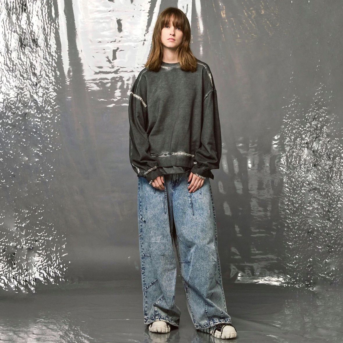 【残り一点】Prime-Wide Denim Balloon Pants