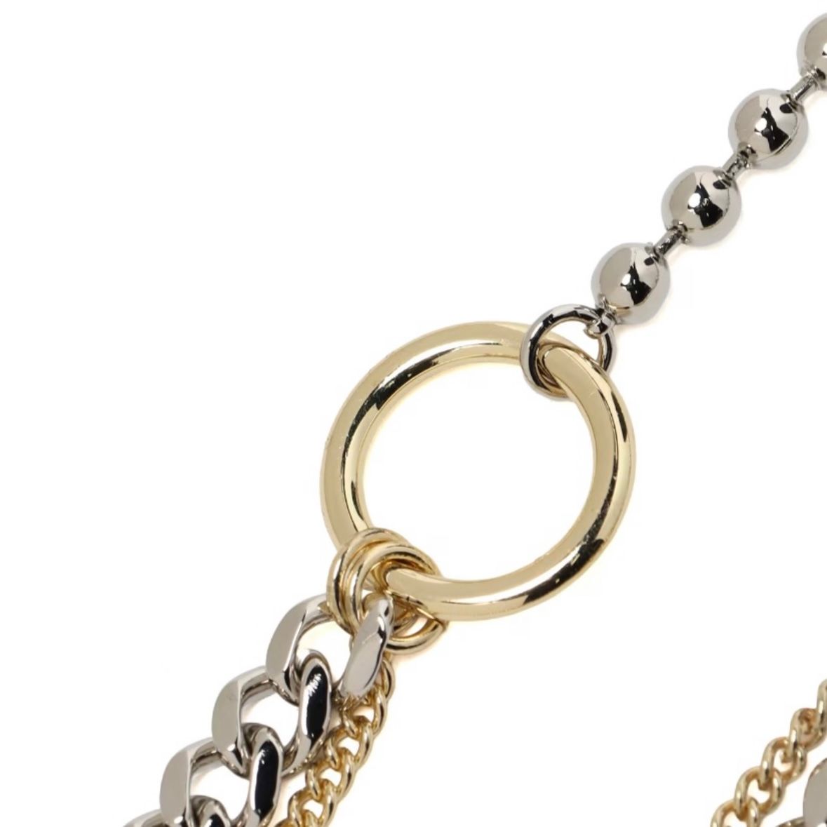 【残り一点】ラウンドネックレス(GOLD)