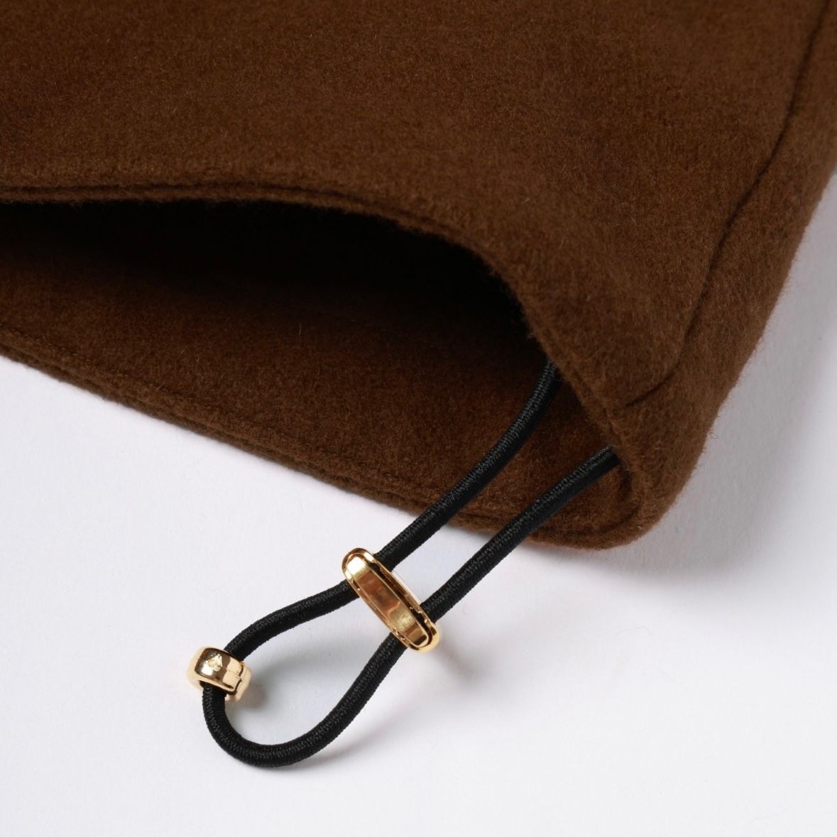 【残り一点】Lamb Wool Melton Double Collar Zip Up Jacket