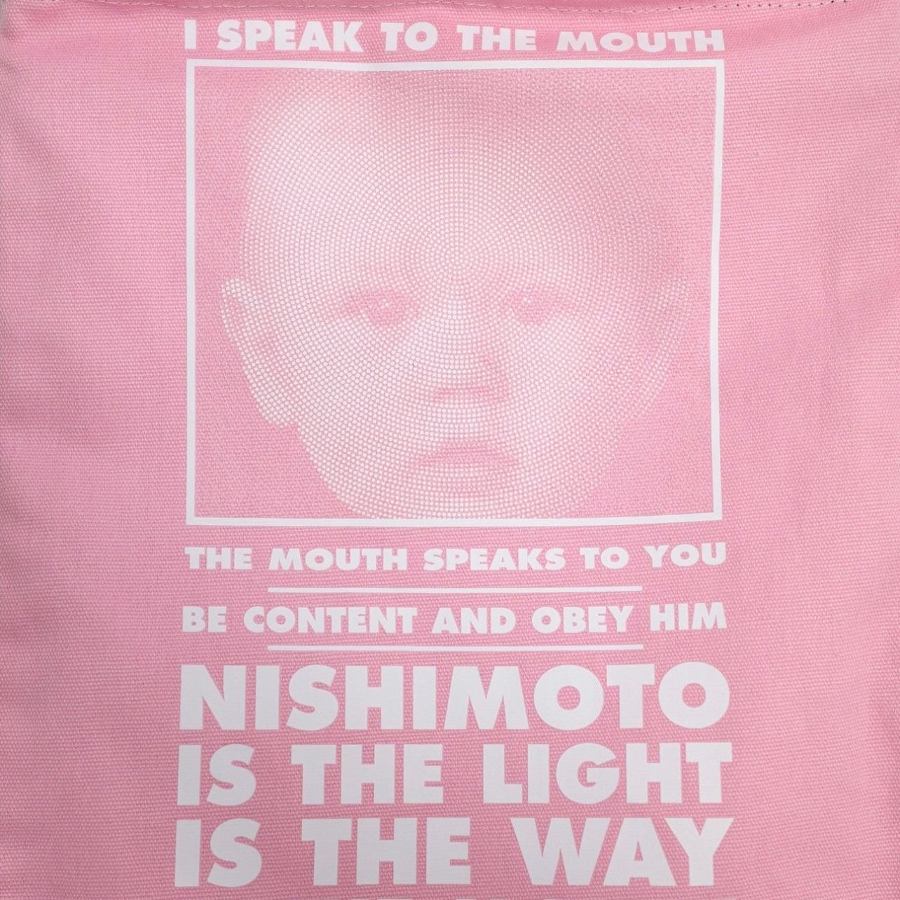 【残り一点】Big Drawstring Bag(PINK)