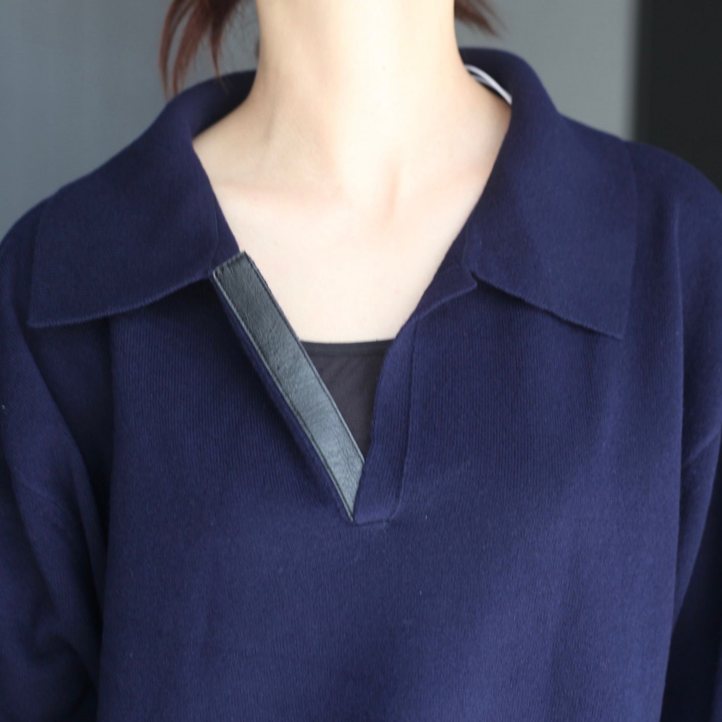 【残り一点】Fine Gauge Skipper Sweater