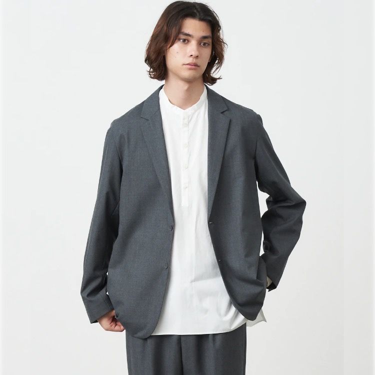 ATON - 【残りわずか】Wool Tropical Tailored Jacket | ACRMTSM ONLINE STORE