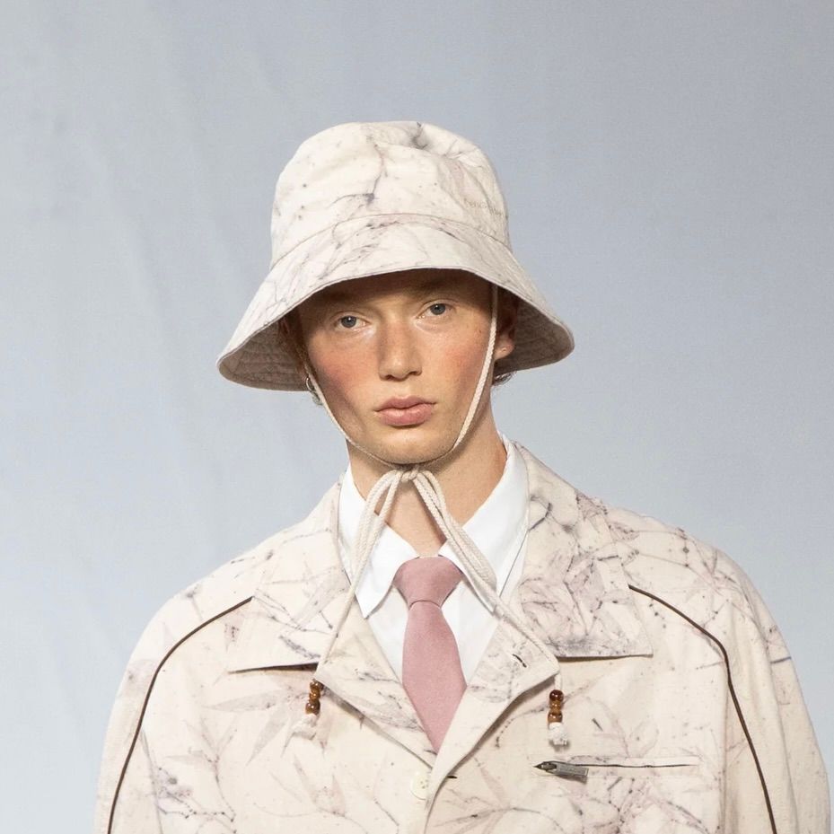 【残り一点】Bamboo Botanical Dyed Fisherman's Hat