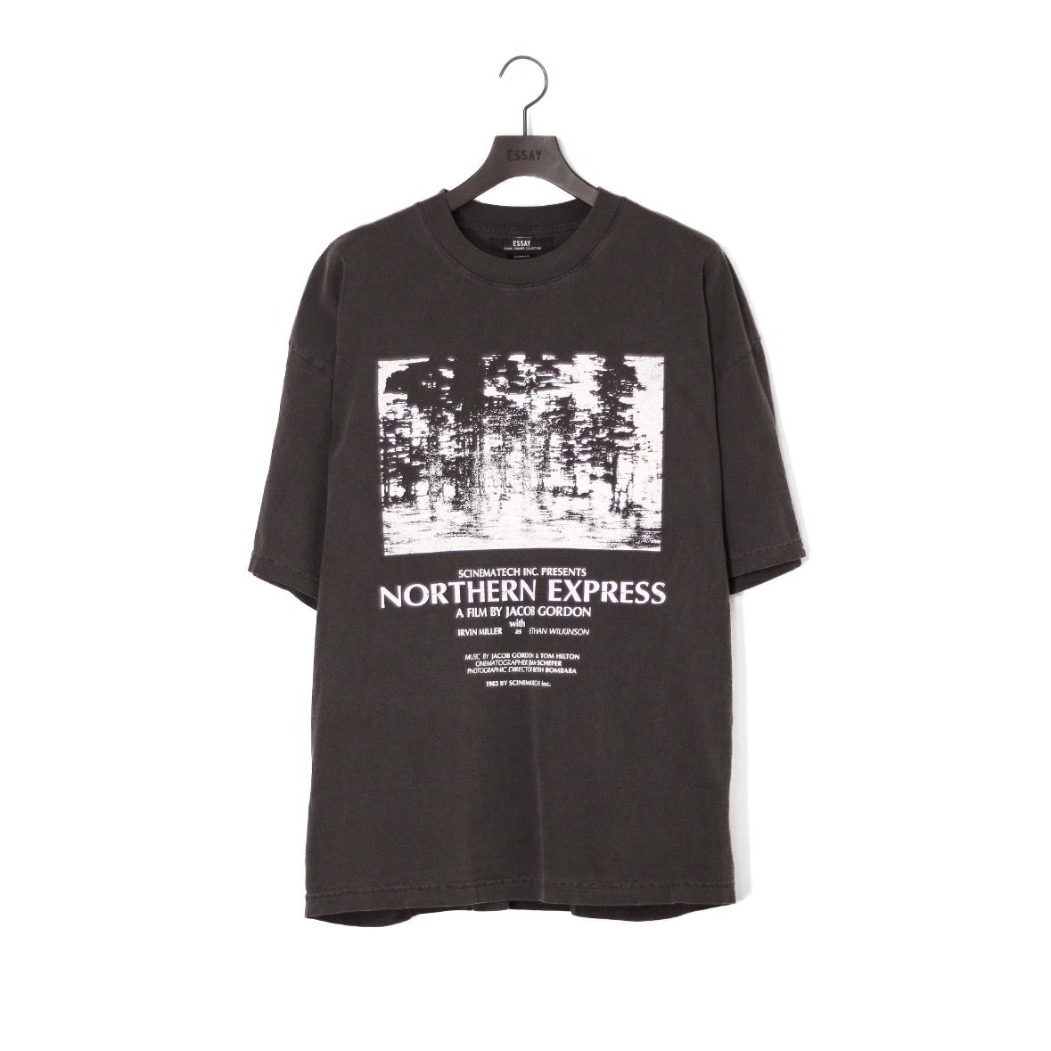 【残り一点】Oversized Garment Dye T-shirt(NORTHERN)