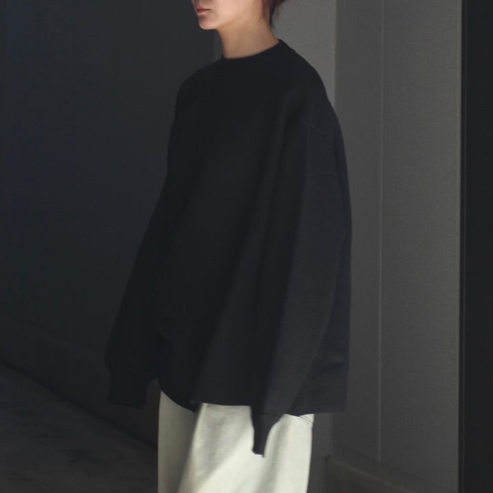 【残りわずか】Extra Fine Wool Knit Deformed LS