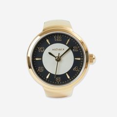 【残りわずか】Bullseye Ring Watch(GOLD×BLACK)