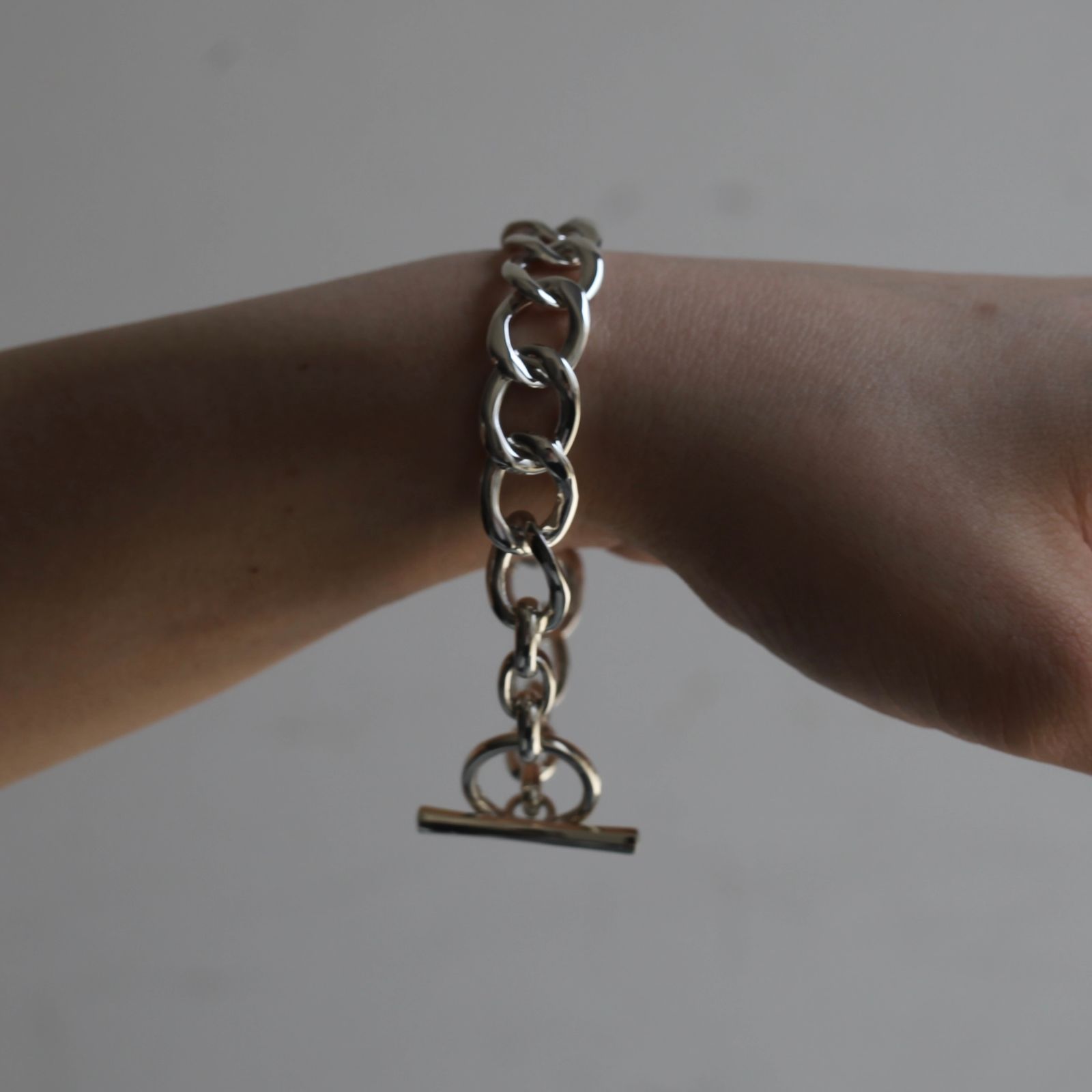 GARNI シルバーチェーンブレスレット GARNI ガルニ シルバーチェーンブレスレット silver 喜平