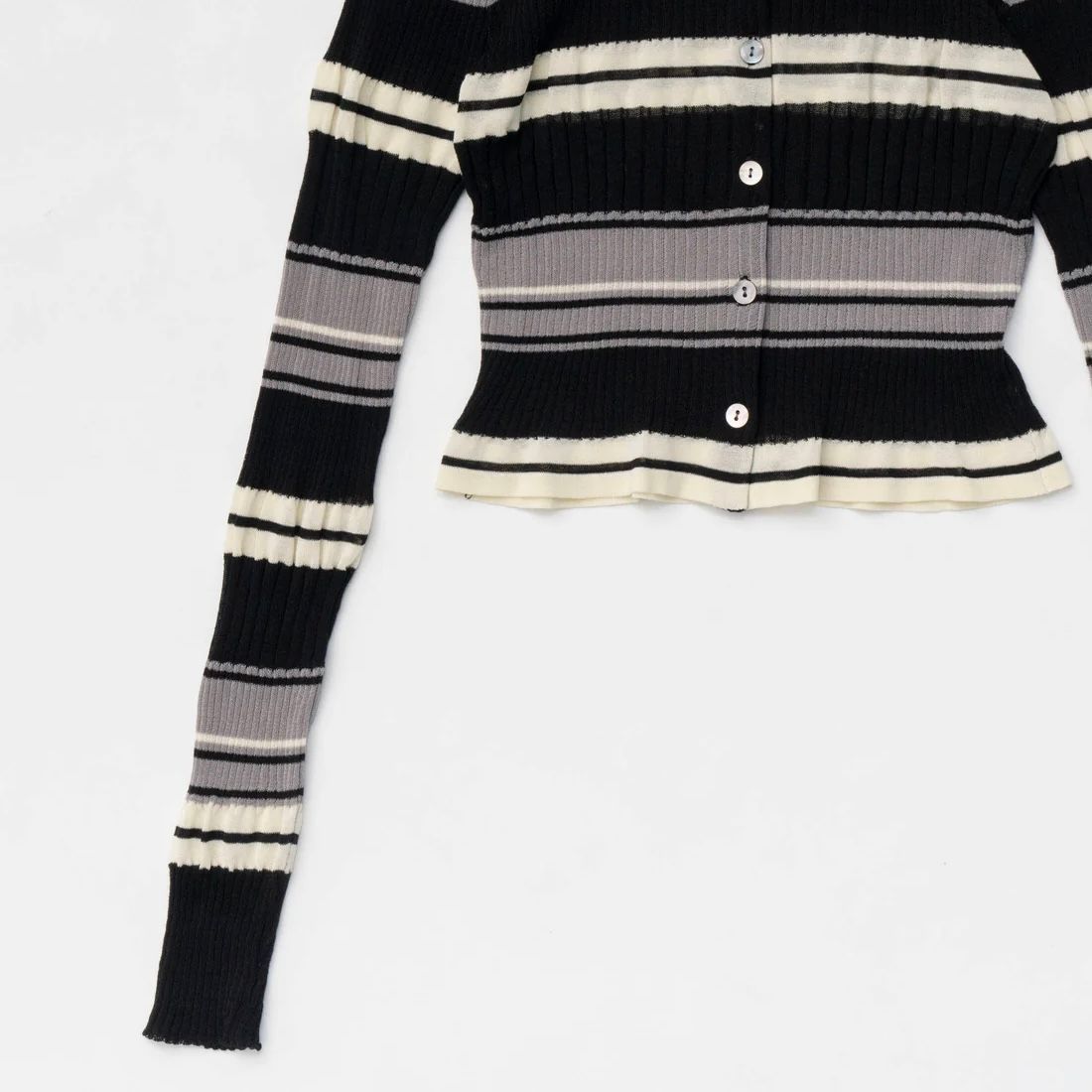 【残り一点】Multi Border Cardigan