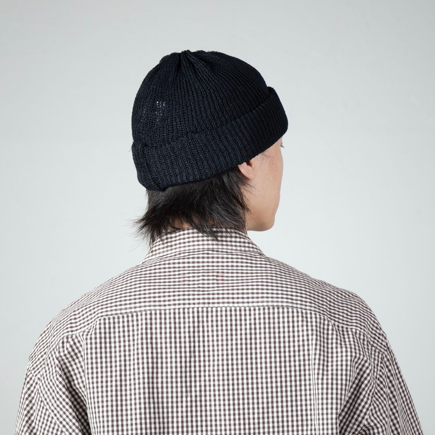【残り一点】Sheer Mesh Short Knit Cap