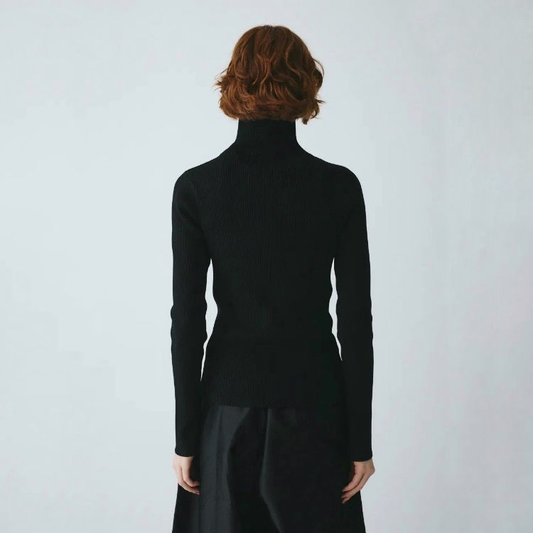 【残り一点】Zip Up Knit Tops