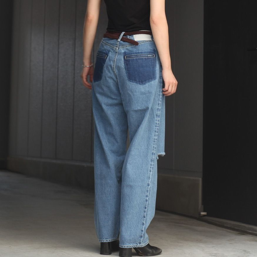 stein - 【残りわずか】Vintage Reproduction Damage Denim Jeans 