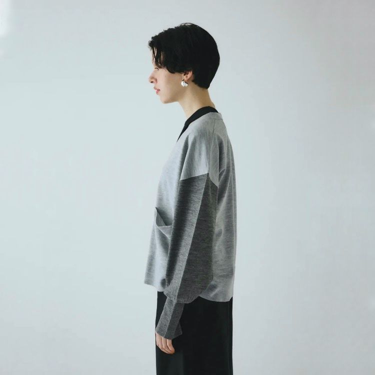 【残り一点】Bicolor Knit Cardigan