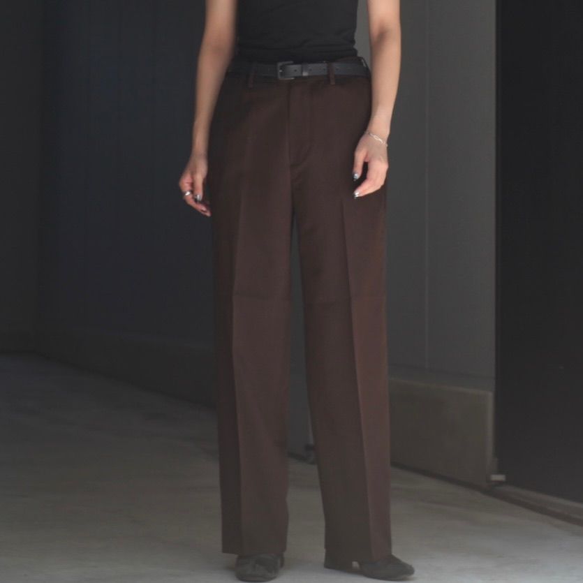 【残り一点】Wool Straight Pants
