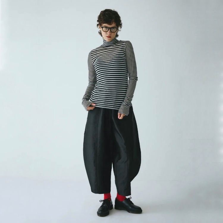 【残り一点】High Neck Mesh Inner Tops