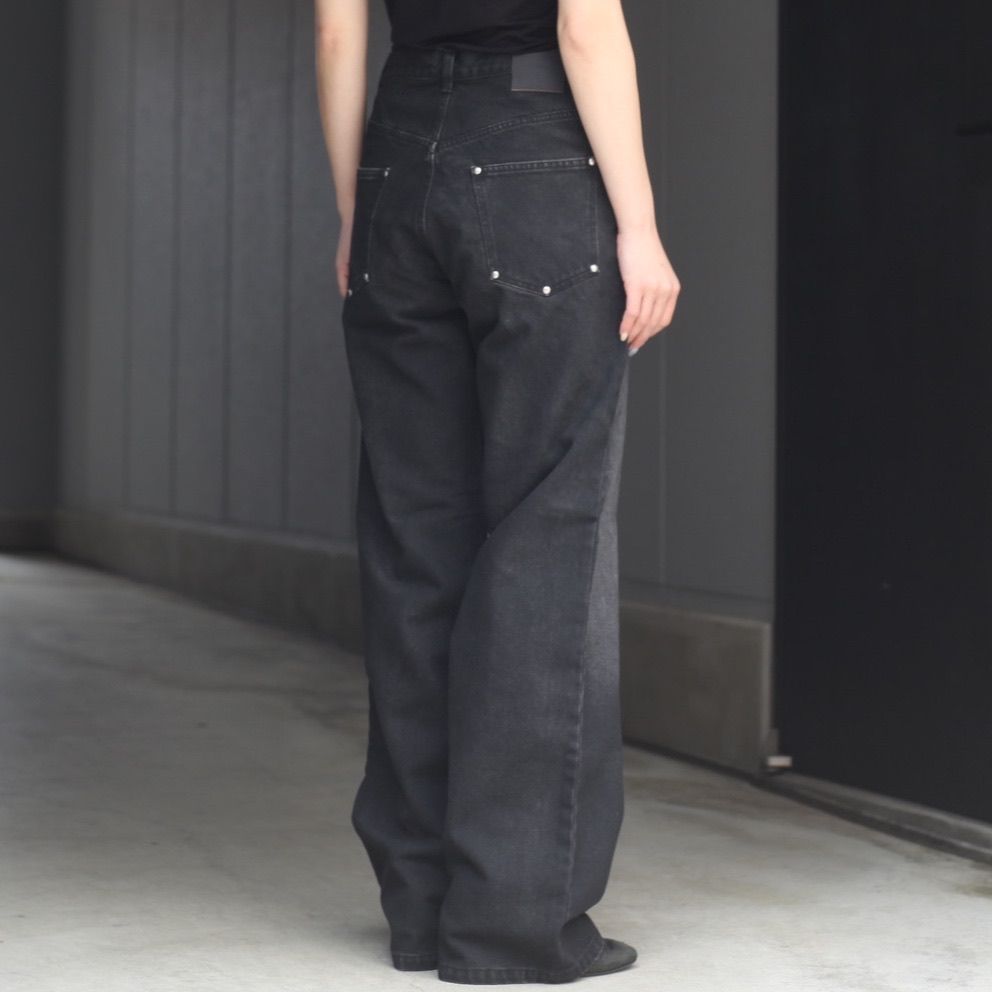 【残り一点】Flocked Denim Pants