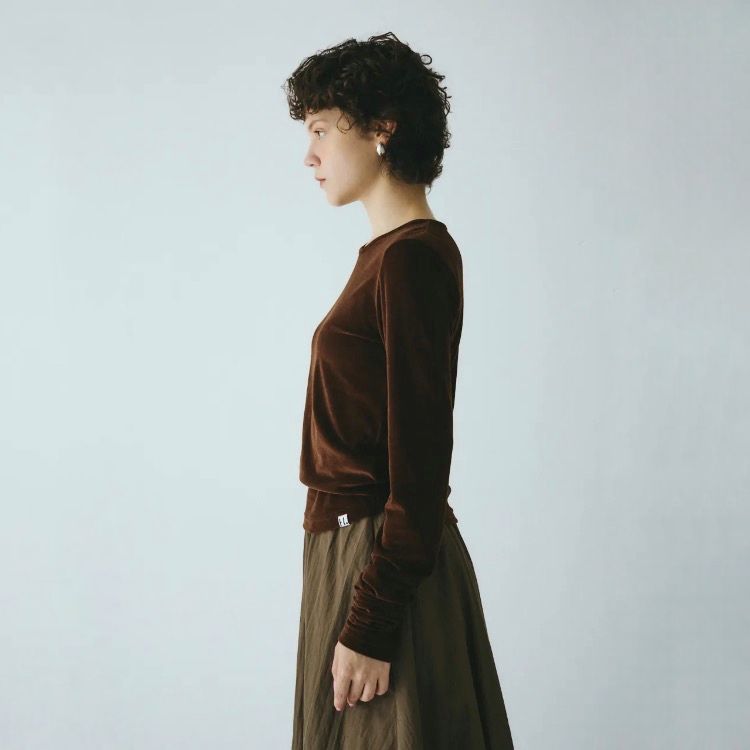 【残り一点】Velor Cut Tops