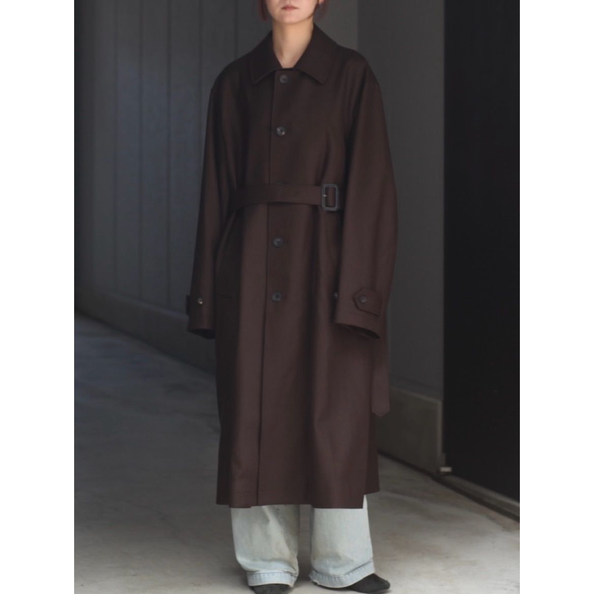 【残りわずか】Oversized Investigated Coat(WOOL)