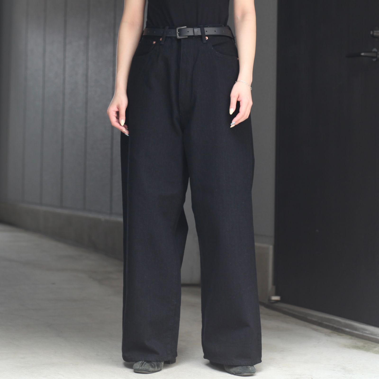 【残り一点】5pocket Baggy Pants(ONE WASH)