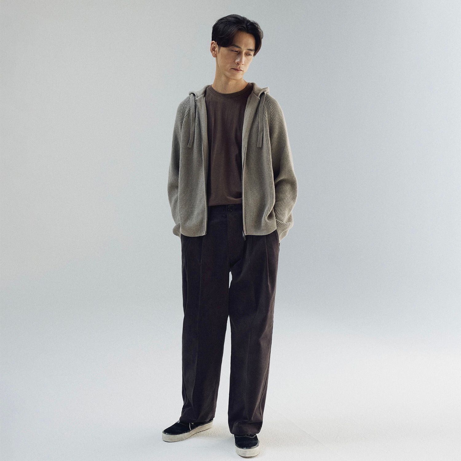 【残り一点】Hooded Knit Parka