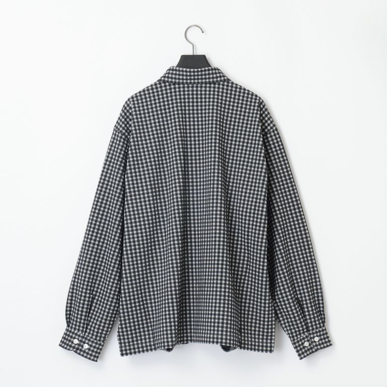 【残り一点】36G Wool Check Balise LS Shirt