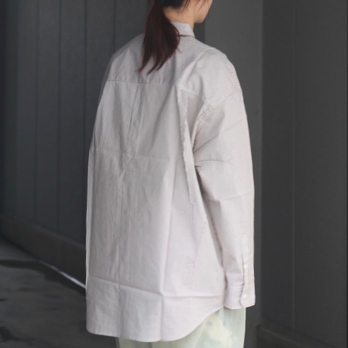 【残り一点】Loose Stripe Shirt L/S