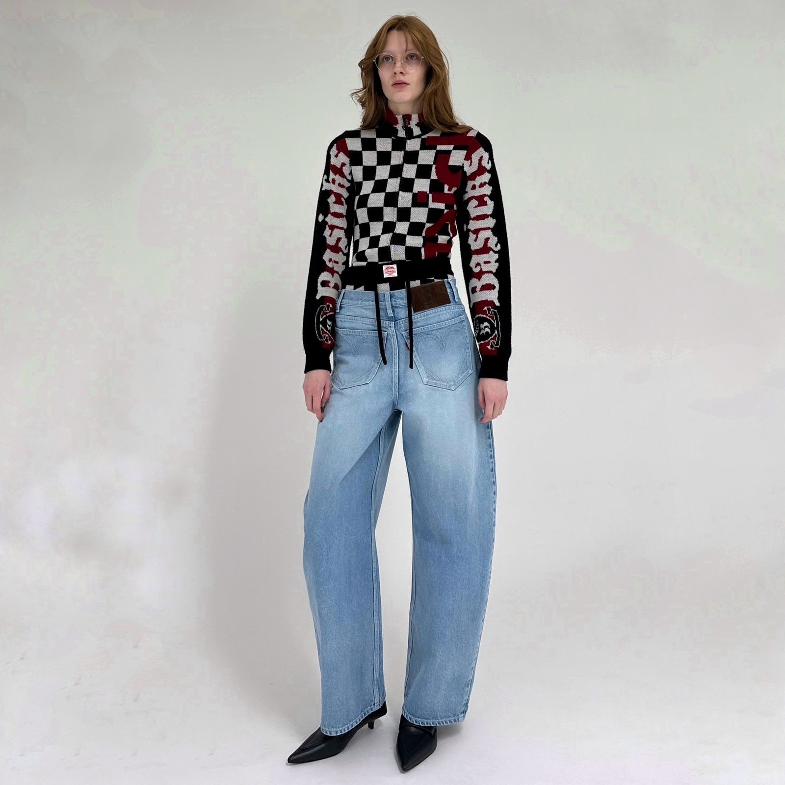 【残り一点】Back Front Barrel Denim